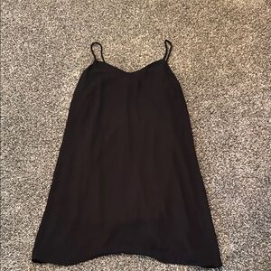 Solemio Black Mini Dress